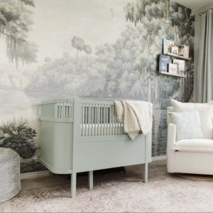 green-scenic-mural-nursery-wallpaper-littlecrowninteriors