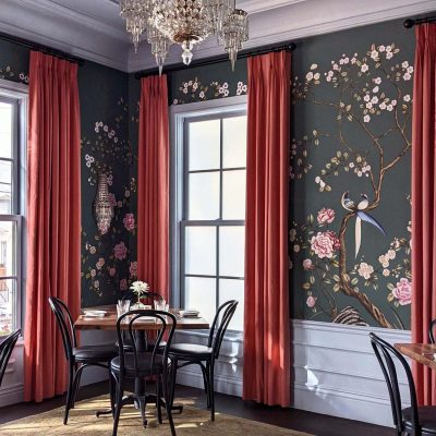 restaurant-claudine-green-chinoiserie-wallpaper-san-antonio-ang