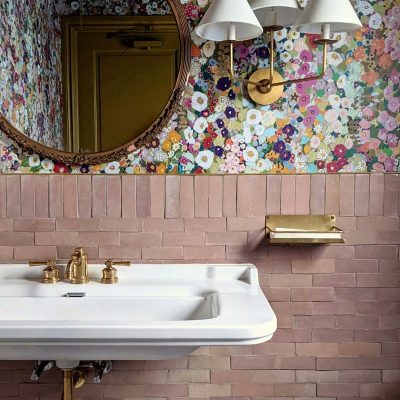 restaurant-claudine-house-of-hackney-hollyhocks-wallpaper-san-antonio